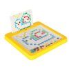 Magnetická Montessori kreslící tabulka žlutá