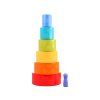 Barevný chameleon montessori skládačka 18m+ 10