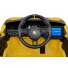 Elektrické autíčko Porsche Spyder RS 718 MP4 žluté 8
