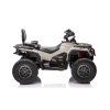 Dětská elektrická čtyřkolka Can-Am Outlander ATV 4x200W šedá 8
