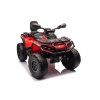 Dětská elektrická čtyřkolka Can-Am Outlander ATV 4x200W červená 42