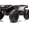 Dětská elektrická čtyřkolka Can-Am Outlander ATV šedá 17