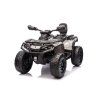 Dětská elektrická čtyřkolka Can-Am Outlander ATV šedá 37