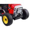 Dětský elektrický traktor s vlečkou červený 5