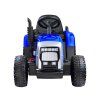 Dětský elektrický traktor s vlečkou modrý 1