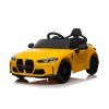 Elektrické autíčko BMW M4 12V žluté 2