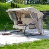 Sada sedáků na houpačku Rimini/Venezia Lux se zipsy 180 cm D048-05FB PATIO 2