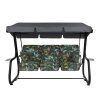 Zahradní houpačka Rimini Black Edition s bočními stolky G058-02PB PATIO