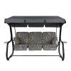 Zahradní houpačka Rimini Black Edition s bočními stolky G050-06PB PATIO