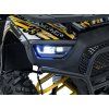 Dětská benzínová čtyřkolka 120ccm DISCOVERER žlutá 17