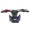 Dětská benzínová motorka 49 ccm TIGER modrá 10