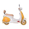 Dětská elektrická motorka VESPA klasická oranžová