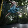 Aga SPORT EXCLUSIVE Trampolína 305 cm Černá + ochranná síť + žebřík 9