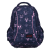 St.RIGHT Školní batoh tříkomorový Emoji