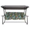 Zahradní houpačka Vita Black Edition s bočními stolky G058-02PB PATIO
