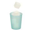 Dřevěná dětská kuchyňka ORO s lednicí a křídovou tabulí zlatá 11