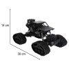 Samochod zdalnie sterowany na pilota RC Rock Crawler 4x4 LHC012 auto 2w1 czarny 180211