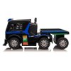 Elektrické autíčko Mercedes + Návěs XMX622B LCD Tmavě modré 5