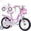 Dětské kolo RoyalBaby Little Swan 14" s balančními kolečky