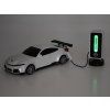Elektrické autíčko RC0687 barevná světla + nabíjecí stanice 12