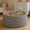Aga Suchý bazén 90x40 cm s míčky ZigZag 9