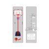 Basketbalový koš s deskou + míč a pumpička