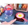 Dětská kuchyňka interaktivní Zvuk světlo pára + 42 doplňků