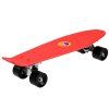 Skateboard FISZKA do 50 kg ČERVENÝ 4
