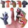 Maňásci na prsty Dinosaurus gumové 5