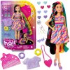 Panenka Barbie Totally Hair Barevné vlasy doplňky