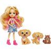 Panenka Enchantimals Golden Retriever figurky štěňátek veverka
