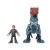 Sada figurek Jurassic World Imaginext Therizinosaurus + Owen 2