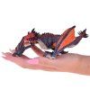 Figurka Drak šedo-oranžový 21 cm