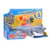 Figurka Mattel Imaginext Mega mechanický žralok útok žraloka pohyblivá tlama