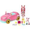 Panenka Enchantimals Bree Bunnymobile králičí auto 3