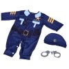 Kostým policisty Uniforma POLICIE + pouta 2