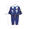 Kostým policisty Uniforma POLICIE + pouta 4