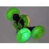 RC auto STUNT CAR 360 stupňů oboustranné zelené