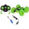 RC auto STUNT CAR 360 stupňů oboustranné zelené