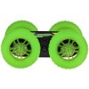 RC auto STUNT CAR 360 stupňů oboustranné zelené