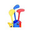 Sportovní sada Mini Golf hole + míčky + stojan na kolečkách pro děti