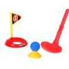 Sportovní sada Mini Golf hole + míčky + stojan na kolečkách pro děti 7