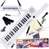Elektronické varhany Keyboard s rukojetí + mikrofon 37 kláves
