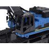 RC Bagr Robustní na pásech Kouř Světlo LED + Ovladač 11