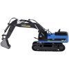 RC Bagr Robustní na pásech Kouř Světlo LED + Ovladač 4