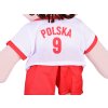 Hadrová panenka POLSKÝ Fotbalista č. 9 fotbal Měkká látková