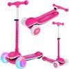 Balanční koloběžka SCOOTER 3kolová BAREVNÁ SVĚTÝLKA