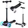 Balanční koloběžka SCOOTER 3kolová Barevná Světýlka