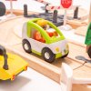Aga4Kids Dřevěná vláčkodráha 36 dílů DS5642 2