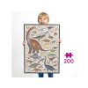 Puzzle CzuCzu Puzzlove Dinosauři 200 dílků